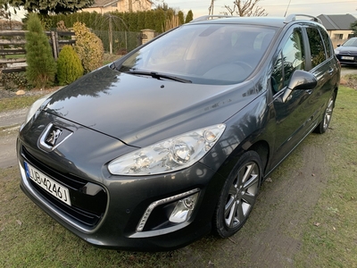 Peugeot 308 I Peugeot 308 SW 1,6 156 KM 7 osób panorama nawigacja hak,17 cali