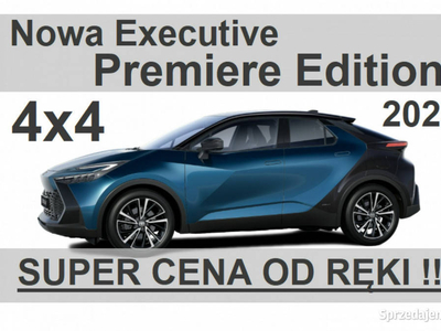 Toyota C-HR Nowa 4x4 197KM ExecutivePremiere Edition Super Cena od ręki 20…