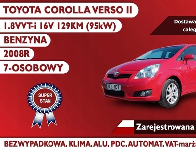 Toyota Corolla Verso AR10 1.8 i 130KM 2008