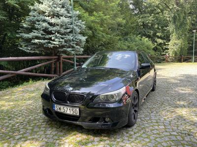 Bmw e60 530D / PIĘKNA! / M pakiet / head-up / BEZWYPADKOWA /