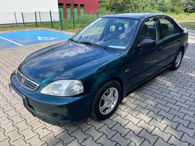 Honda Civic 6 Lift, 1.4 Benzyna, Sedan, Salon PL, Klima, Mały przebieg