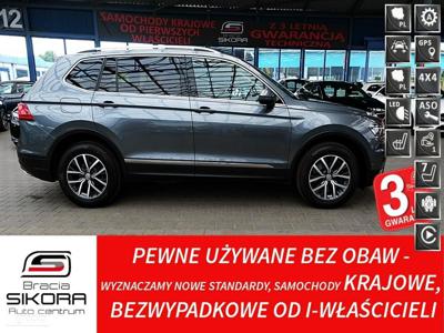 Volkswagen Tiguan II 7-OSOBOWY 4x4 3Lata GWARANCJA 1wł Kraj Bezwypad FullLed+NAVI+DSG FV2