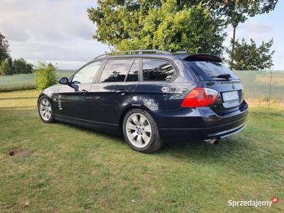 BMW 320d e91 po lekkiej stłuczce