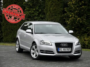 Audi A3 II (8P) 2.0TDI(140KM)*Lift*Xenon*Led*Duża Navi*Welur*Parktronik*I Wł*Alu17