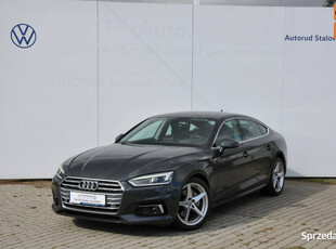 Audi A5 2.0TDI 190KM S-tronic El.Klapa ACC Skóry HeadUp Hak Gwar. Dealer F…