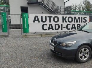 BMW SERIA 5 V (E60/E61) BMW SERIA 5 Super stan, książka serwisowa.