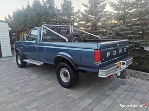 FORD F250 1980r.-- 4x4 -- pikup terenówka zamiana zabytek, zołte tablice