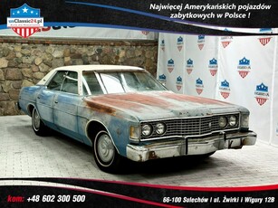 Ford Inny Ford Galaxie 500 1973 ładna patyna kompletny do odnowienia silnik v8