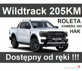 Ford Ranger Nowy Ranger Wildtrak 205KM 4x4 Roleta Kamera 360 Niska Cena 25…