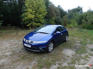 Honda Civic VIII śliczna niebieska zarejestrowane UFO serwis 1właściciel