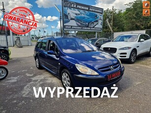 Peugeot 307 I 1.6 Benzyna 109 KM, Klimatyzacja Automatyczna, Komputer, Hak,