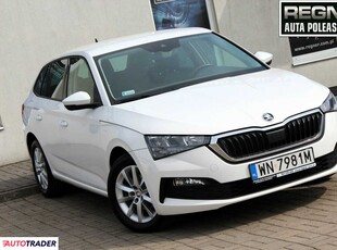 Skoda Scala 1.6 diesel 115 KM 2020r. (Sokołów)