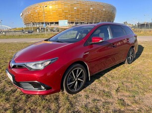 Toyota Auris Hybrid 135 Prestige - bordowa / piękna !