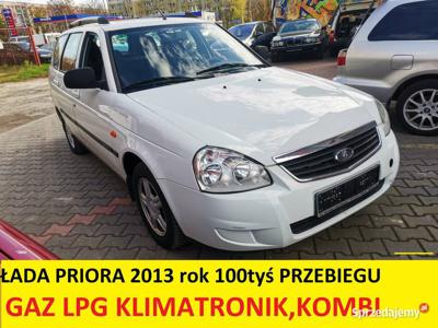 Łada Priora 2013rok NA GAZ LPG klimatronik kombi