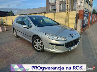 Peugeot 407 SW 2.0HDi 136KM Navi Klimatronic Panorama