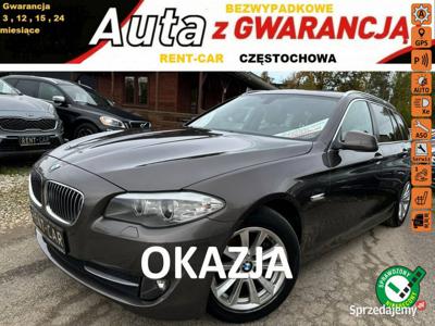 BMW 520 2.0D*184PS*OPŁACONY*Klimatronik*Skóra*Navi*Serwis*G…