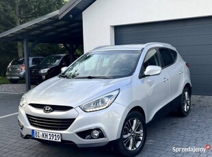 Hyundai IX 35 1.7 CRDI LED SKÓRA NAVI ALU 17 SILVER BEZWYPADKOWY NOWE OPONY