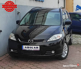 Mazda 5 7-osobowa, klima, alu, isofix, hak, el.szyby, zarejestrowana I (20…