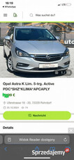 Opel Astra opłacone - zadbane K (2015-2021)