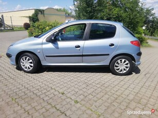 PEUGEOT 206 salon pl, 165tys,km przeglad IX-2025, 2004-X, benzynka