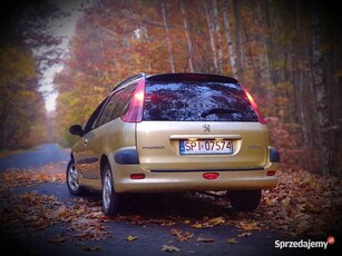 Peugeot 206 SW bezapelacyjnie sprawny technicznie.