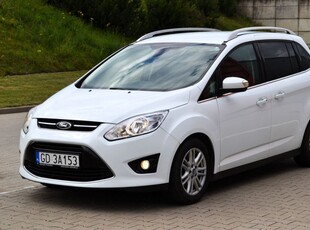 Ford Grand C-MAX 1,0 EcoBoost 125KM Benzyna/GAZ 2014r Bezwypadkowy