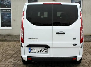 Ford Transit Custom 9-osob. L2 130KM Salon PL FV23% 1WŁ Android/Apple Tempomat Gwarancja