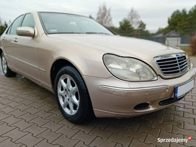 Mercedes S 320 2000r. 3,2 Diesel Automat Tanio - Możliwa Za…