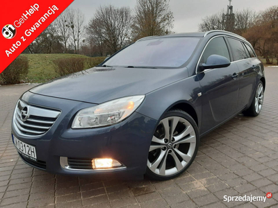 Opel Insignia 2.0 Turbo Benzyna Sport Skóry Navi Doinwestowany Zarejestr G…