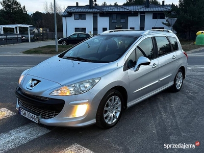 Peugeot 308SW 1.6 HDi śliczny HAK panorama