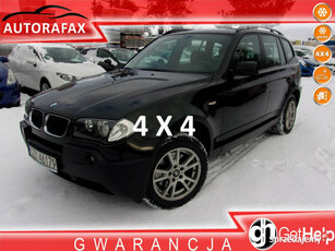 BMW X3 2.0 D 150 KM 4x4 Klimatronic Panorama Kredyt Bez BIK i KRD!! E83 (2…