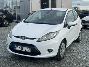 Ford Fiesta VIII 1.4 TDCi 70KM 2012r. VAN, klimatyzacja, tempomat