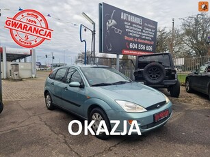 Ford Focus I 1.6 Benzyna 100 KM, Klimatyzacja, Dwa Klucze, Lakier Metalik