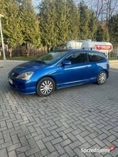 HONDA CIVIC VII HATCHBACK 3D SPORT 1.4 90KM Z LPG 2005 ROKniebieski okazja