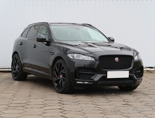 Jaguar F-Pace , Salon Polska, Serwis ASO, 180 KM, Automat, Skóra, Navi,