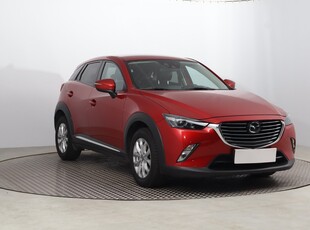 Mazda CX-3 , Salon Polska, Serwis ASO, Skóra, Navi, Klimatronic,