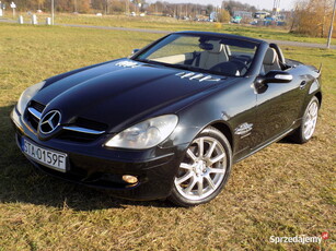 Mercedes SLK kabriolet, nowe opony, automat, skóra, klima, ksenon