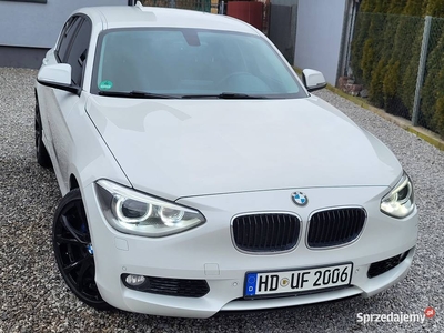 BMW 1 2.0 d 184km*BI-XENON*Biała perła*