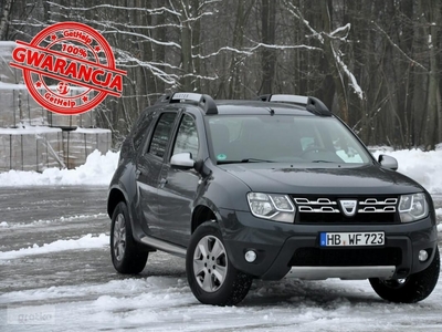 Dacia Duster I 1.2i(125KM)*81tyś.km*Kolorowa Navi*Skóry*Parktronik*Tempomat*Alu16