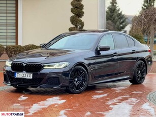 BMW 540 3.0 diesel 340 KM 2021r. (Widełki)