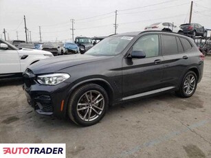 BMW X3 2.0 benzyna 2021r. (LOS ANGELES)