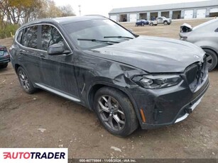 BMW X3 2.0 benzyna 2022r. (INDIANAPOLIS)