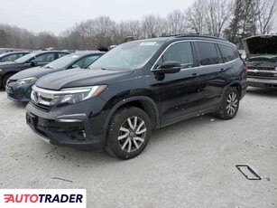 Honda Pilot 3.0 benzyna 2019r. (NORTH BILLERICA)