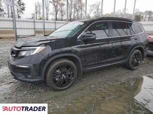 Honda Pilot 3.0 benzyna 2021r. (SPARTANBURG)