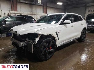 Jaguar F-PACE 5.0 benzyna 2021r. (ELGIN)