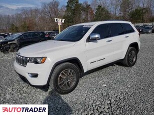 Jeep Grand Cherokee 3.0 benzyna 2021r. (MEBANE)