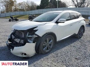 Nissan Murano 3.0 benzyna 2019r. (GASTONIA)