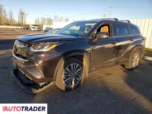 Toyota Highlander 2.0 hybrydowy 2021r. (PORTLAND)