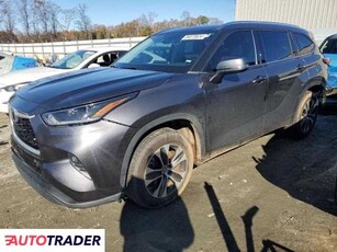 Toyota Highlander 3.0 benzyna 2021r. (SPARTANBURG)