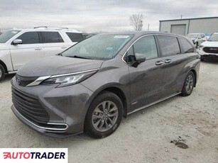 Toyota Sienna 2.0 hybrydowy 2021r. (KANSAS CITY)